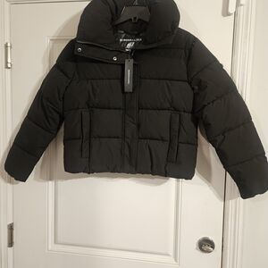 BCBGMaxAzria Kids Black Puffer Jacket